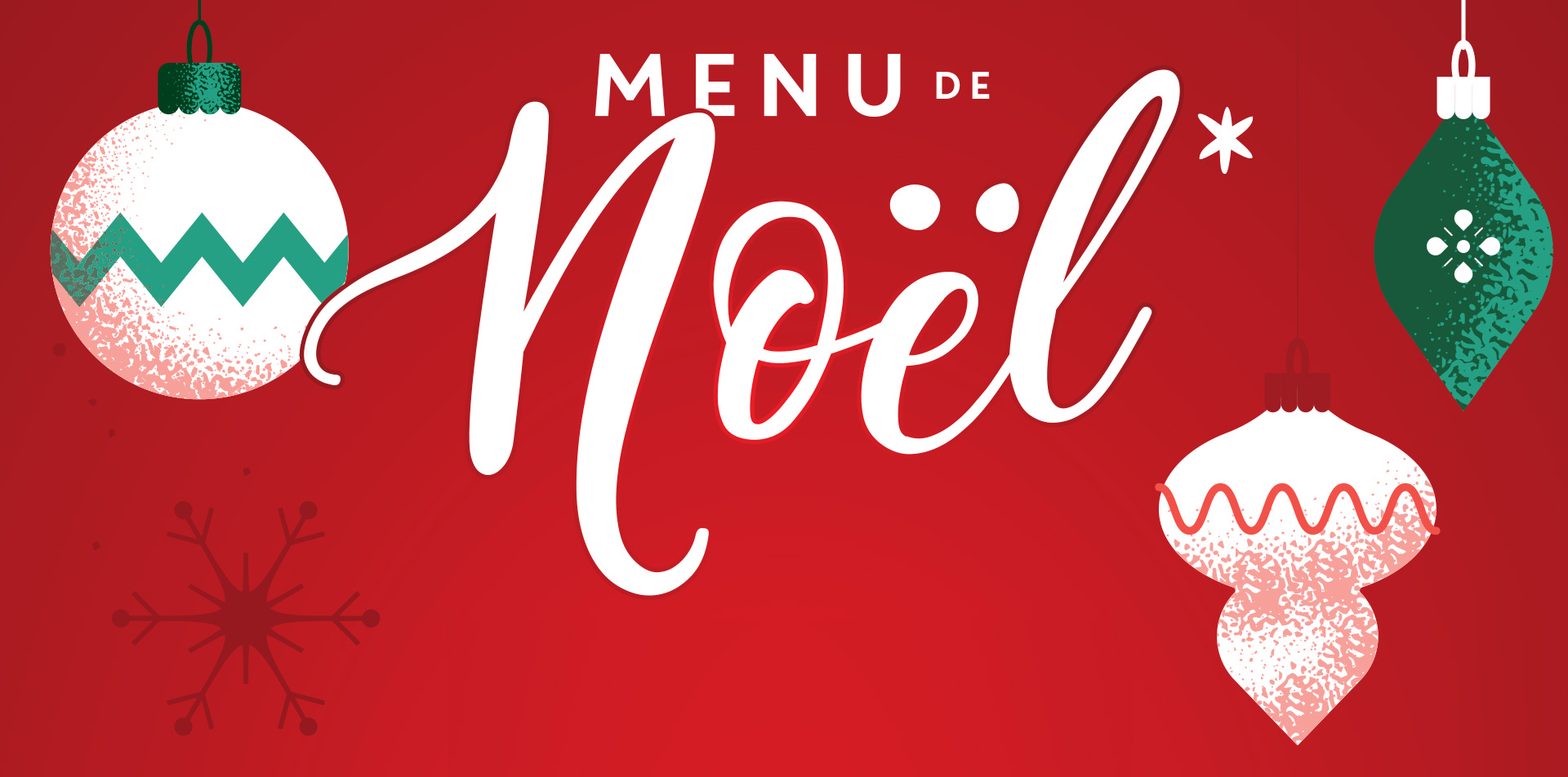 Menu de Noël